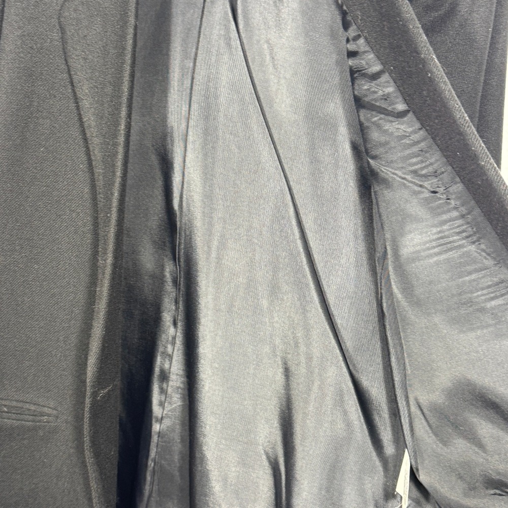 Sag Harbor Women's Vintage 100% Wool Black Blazer Sz 12P / Vintage Sz 14P Career - Picture 11 of 16